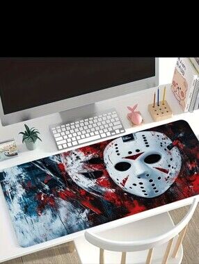 E-Sports Gaming Computer/Mouse Pad Non-Slip JASON Friday 13th Themed Horror